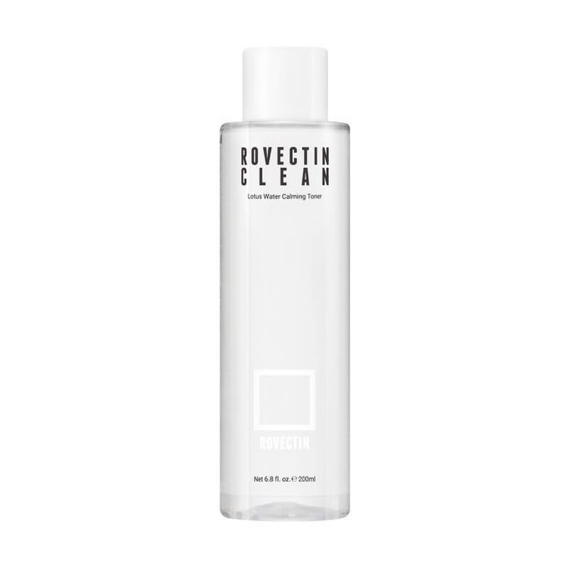 Заспокійливий тонер для обличчя Rovectin Clean Lotus Water Calming Toner, 200 мл